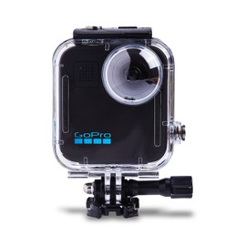 Waterproof Housing Case for Gopro Max 360 2025 Action Camera, Underwater Diving Protective Shell 45M with Bracket Accessories