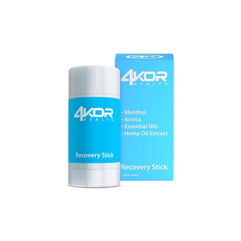 4KOR Hemp Infused Balm Stick – Topical Skin Balm with