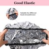 4 Pcs Aluminum Foil Heat Cap for Cinditioning,Hair Dyeing And