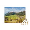 puzzleYOU: Puzzle 500 Pieces "Valley in Austria near the Großglockner,
