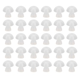 30pcs Hearing Amplifiers Eartips Soft Silicone White Accessories Replacement Earbud L