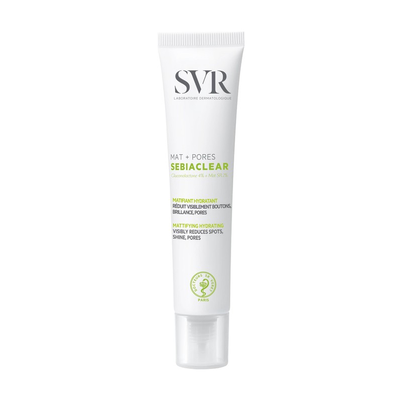 SVR Sebiaclear Mat+Pores Crema Seborreguladora Mate Sebiaclear 40 ml