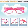 BFOCO 6-Pack Metalless & Screwless Spring Hinges Reading Glasses for