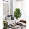 5FT Tall Artificial Dracaena Tree, Lifelike Faux Indoor Fake Floor