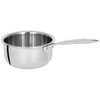 Cristel Castel'Pro Mini Stainless Steel Saucepan, 3-Ply Construction, Safe for