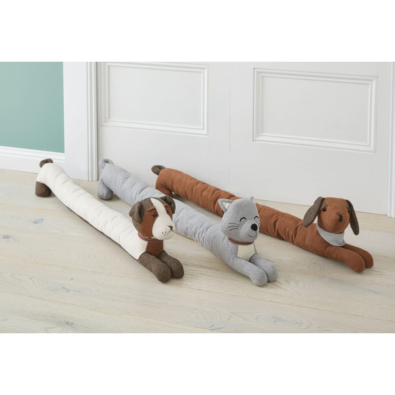 Pilbeam Living Nemo The Cat Plush Fabric Weighted Heavy Draught