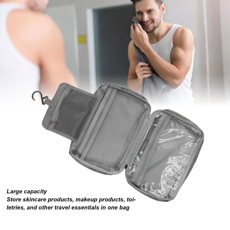 Travel Hanging Toiletry Bag Travel Cosmetic Bag Folded Hanging Toiletry