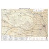 Benchmark Maps: Nebraska Recreation Wall Map - 26 x 37
