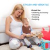 Bearmoss Muslin Baby Drooling Bibs 8 Pack, 100% Cotton Square