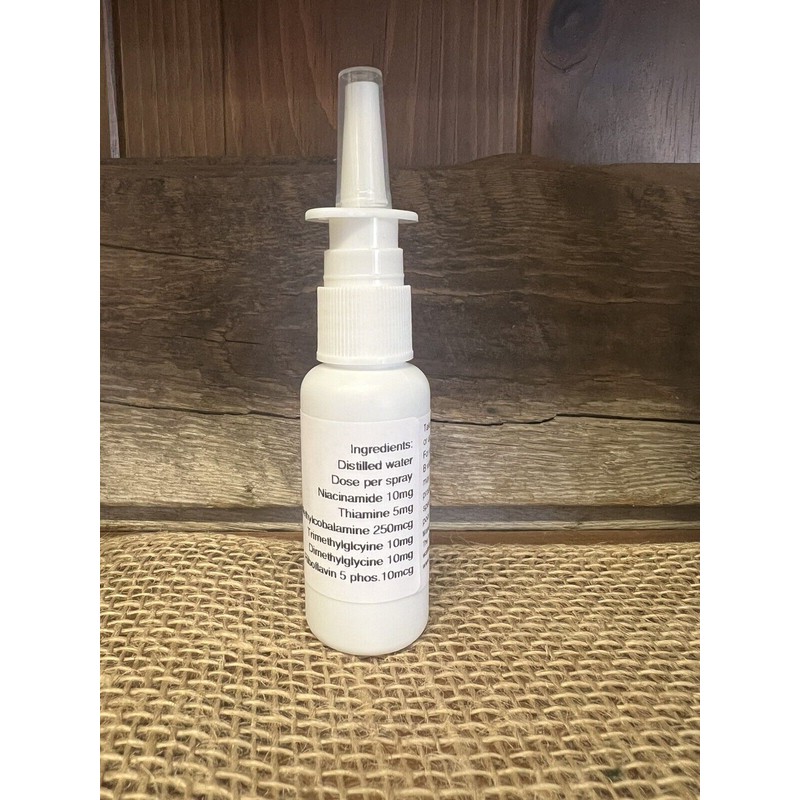 The Remedy Co B Vitamin Complex Nasal Spray For Methylation