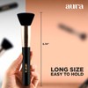 Flat Kabuki Foundation Brush by Aura. Designed for the face,