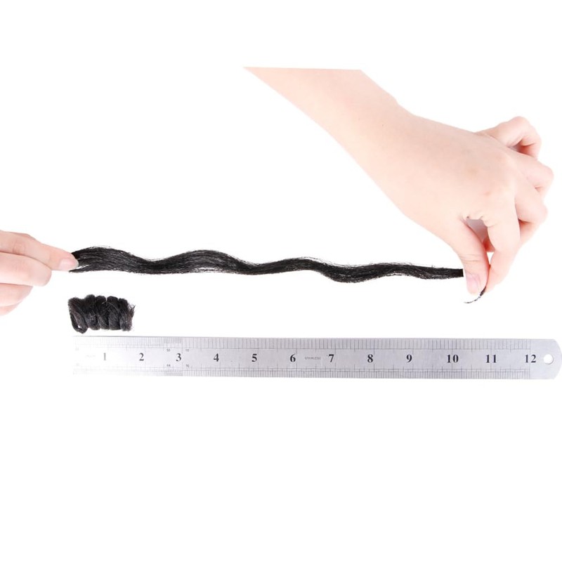 BECUS 3Packs 10inch Curl Short Curly Crochet Braids Hair Extension