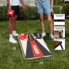 ESPN Solid Wood 2’ x 3’ Cornhole Board Set With