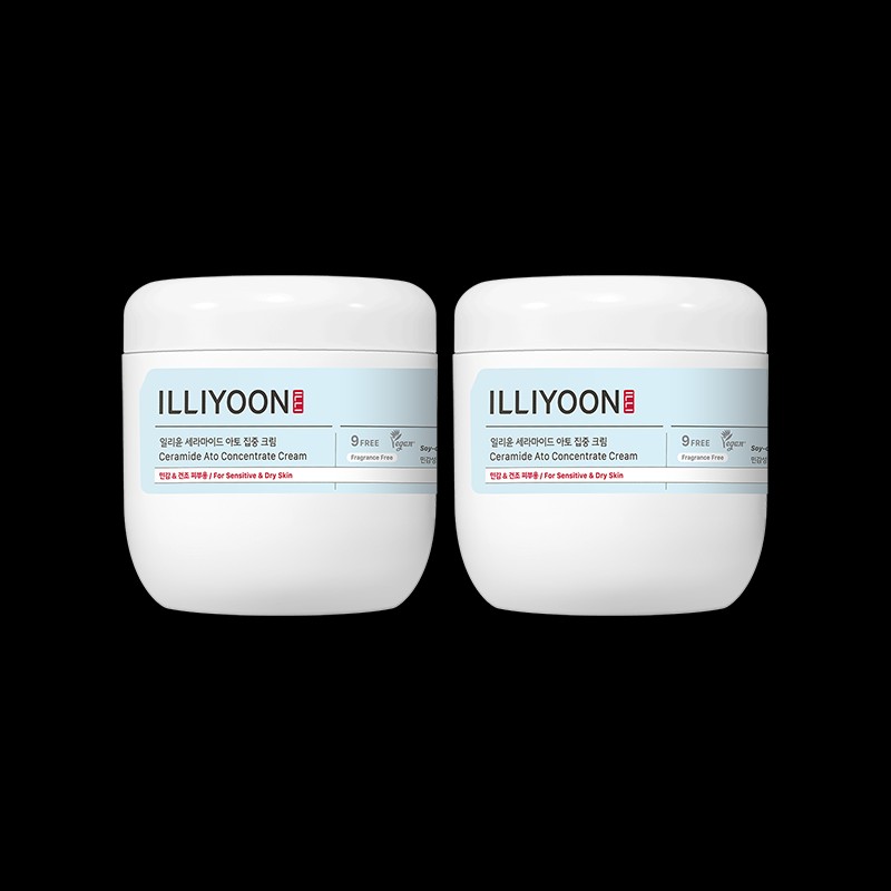 Iliyoon [일리윤][2입] [대용량] 세라마이드 아토 집중 크림 [Illyoon][Set of 2]