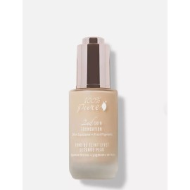100% pure 2nd skin foundation SHADE 1 Neutral foundation with slightly 1.18 floz