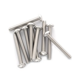 IMScrews #8-32 x 1-1/4" Phillips Pan Head Machine Screws, 304 Stainless Steel Bolts, Pack of 50