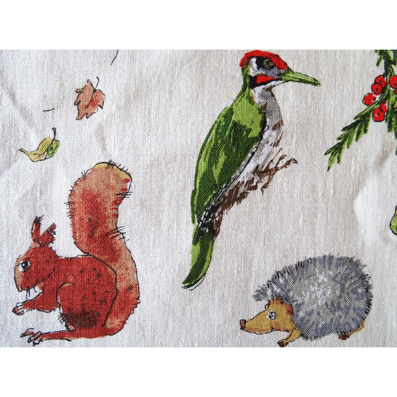 Ulster Weavers Madeleine Floyd Woodland Linen Tea Towel