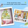 Flever Dollhouse Miniature DIY House Kit Creative Room with Furniture