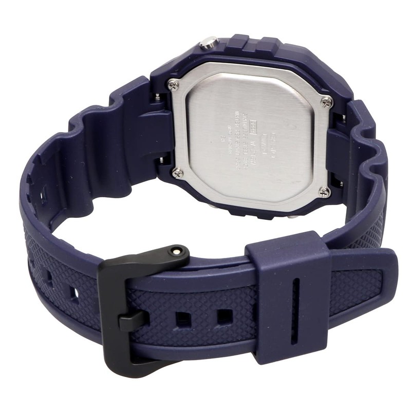 Casio Standard Digital W-218H-2A Wristwatch, Men's, Women's, Chippukashi, Petit Pla,