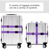 Purple Suitcase Strap 195 cm Luggage Strap Long Suitcase Luggage