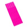 500 WristCo Neon Pink 3 Tab Vinyl Cash Tag Wristbands