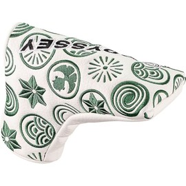 Odyssey Putter Head Cover F BLADE SUMMER WHT/GRN 25 (For Putter) White/Green