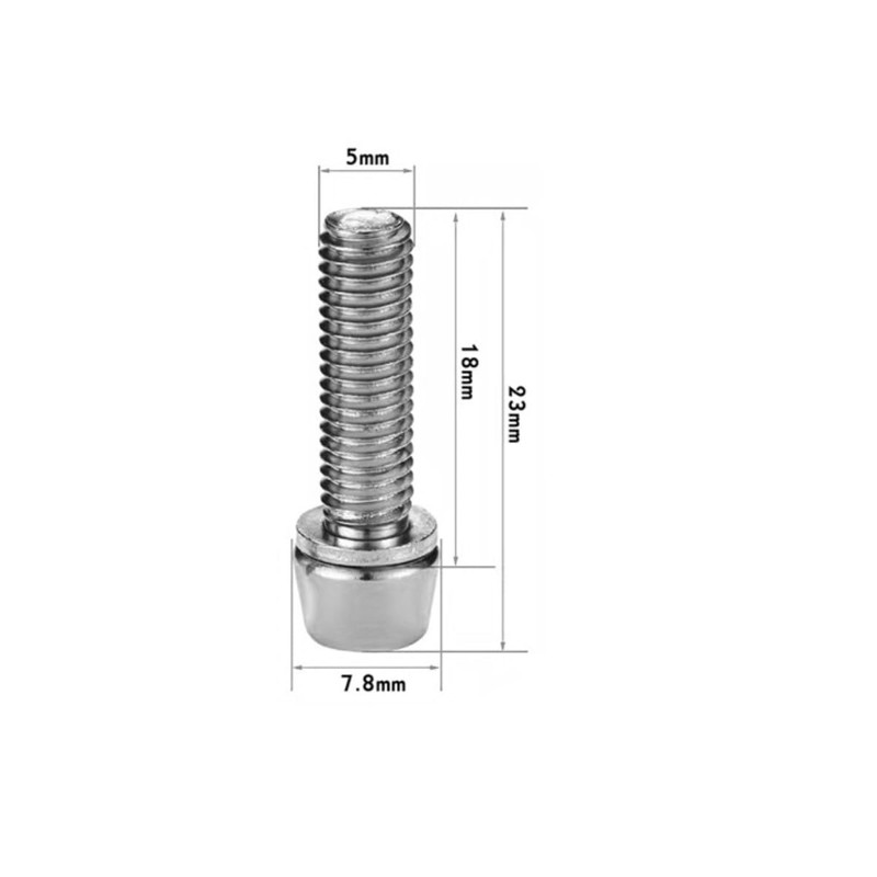 HOUSON 6 Pieces Bicycle Stem Bolt Screws Set for Road