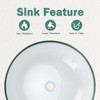 YIMAI Ingenuity Design Vessel Sink Bathroom Sink above counter Small