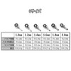 Top Guide Rod Guide, Stainless Steel, Lightweight, Fishing Rod, Head