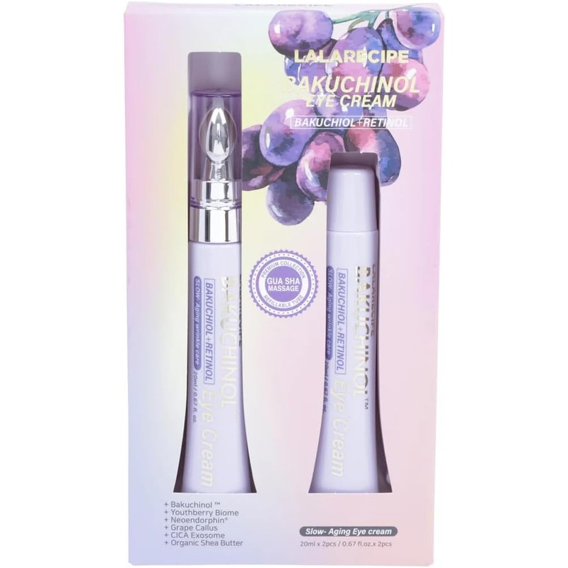 Lala Recipe Crema para ojos - Bakuchinol + retinol 20