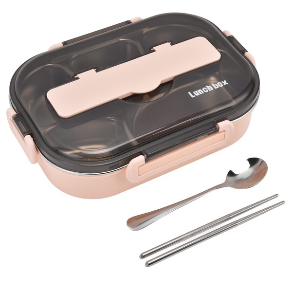 Thermal Lunch Box, 5 Compartments, Portable Durable Food Carrier with