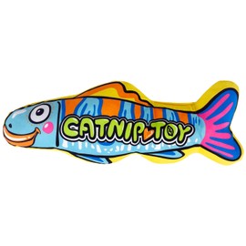 TTcat Organic Catnip Toy for Cats & Kittens,Cat Chew Toy for Indoor Cats,Big Fish…