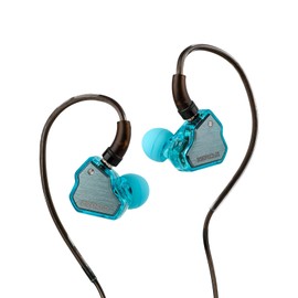 HIFIXAUDIO 7Hz x Crinacle Zero:2 in Ear Monitor, Updated 10mm Dynamic Driver IEM Earphones, HiFi Wired Earbuds, with OFC IEM Cable for Gaming & Music Audiophiles (with Mic 3.5mm, Blue)