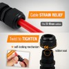 MGI SpeedWare 20-Pack M25 Strain Relief Nylon Cord Grip Cable