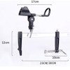 Fishing Rod Holder, Rod Mount, Ground Support, 360° Rotation, Up