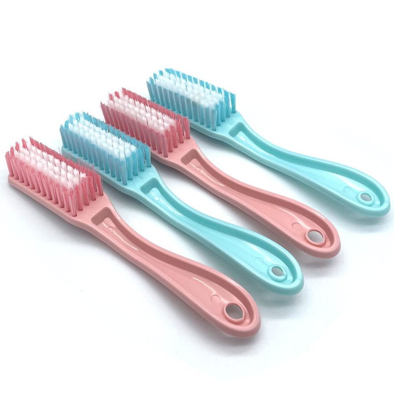 Nail Brush Foot Brush Curved Handle Grip Hand Fingernail Scrub