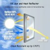 PROLINE FILM BLACK/SILVER 15"X10' PROLINE WINDOW FILM COLOR SOLAR MIRROR