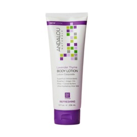 Andalou Lavender Time Refreshing Body Lotion 236ml Dry Skin Moisturizing Pregnant Women Vegan Organic / 안달로우 라벤더 타임 리프레싱 바디 로션 236ml 건성피부 보습 임산부 비건 오가닉