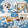 Luciphia Waterproof Pet Blanket for Medium Large Dogs Fluffy Thick