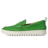 VIONIC Women's Uptown Slip-On Loafer, CLC Green Leather, 6 Wide