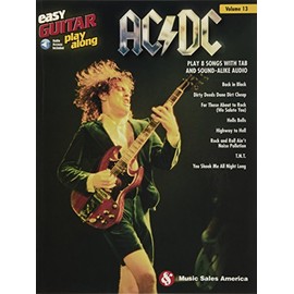 AC/DC: Easy Guitar Play-Along Volume 13 (Book/Online Audio)