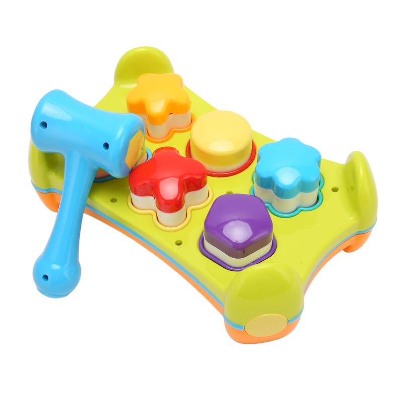 Interactive Pounding Toy Early Educational Pattern Cognition Interactive Hammering Toy