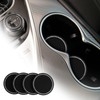 4 Pack Bling Car Coasters Universal Cup Holder Insert With