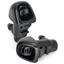 Click&Fit Two Windshield Washer Nozzles compatible with Honda Pilot 2009-2015 Honda Odyssey 2014-2017 – Wiper washer sprayers kit accessories, replacing 76810SZAA01ZA