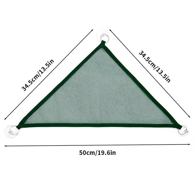 2 Pcs Bearded Dragon Lizard Hammock, Geckos Hammock, Breathable Mesh