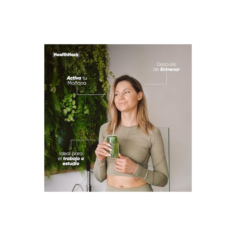 Health Hack Matcha con Colágeno Hidrolizado Matcha Collagen Powder, Ceremonial