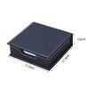 FSSTUD PU Leather Sticky Note Holder Notepad Memo Paper Storage