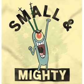 Brisco Brands Plankton Cartoon Small and Mighty Baby Romper Boys or Girls