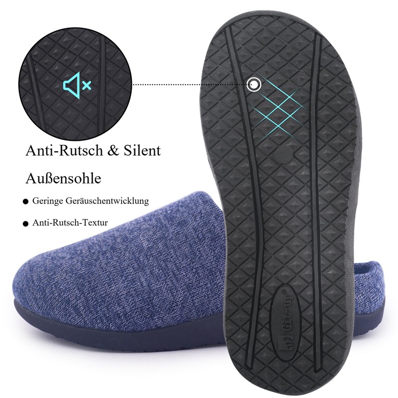Git-up Orthopaedic Slippers for Women Men Slip On Slippers with