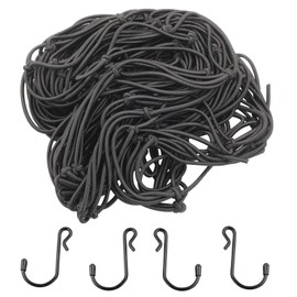 PHITUODA 5 x 5Ft Trellis Netting with Hook, Heavy Duty Stretchy Scrog Plant Net Support for Indoor Outdoor Garden Plant Growing Tents